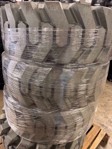 12-16.5 Solid Skid Steer Tires- Non Marking Grey