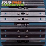400mm Excavator Steel Tracks with Grouser Shoes x 39 links - Heavy Duty