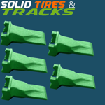 V33SYL Dirt Bucket Teeth with V33PN Flex Pins